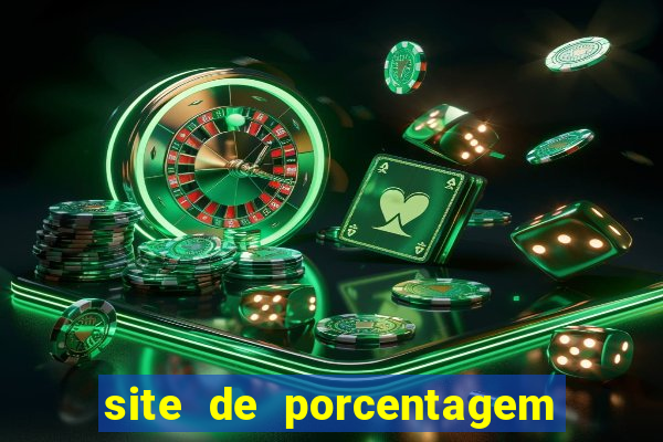 site de porcentagem slots pg